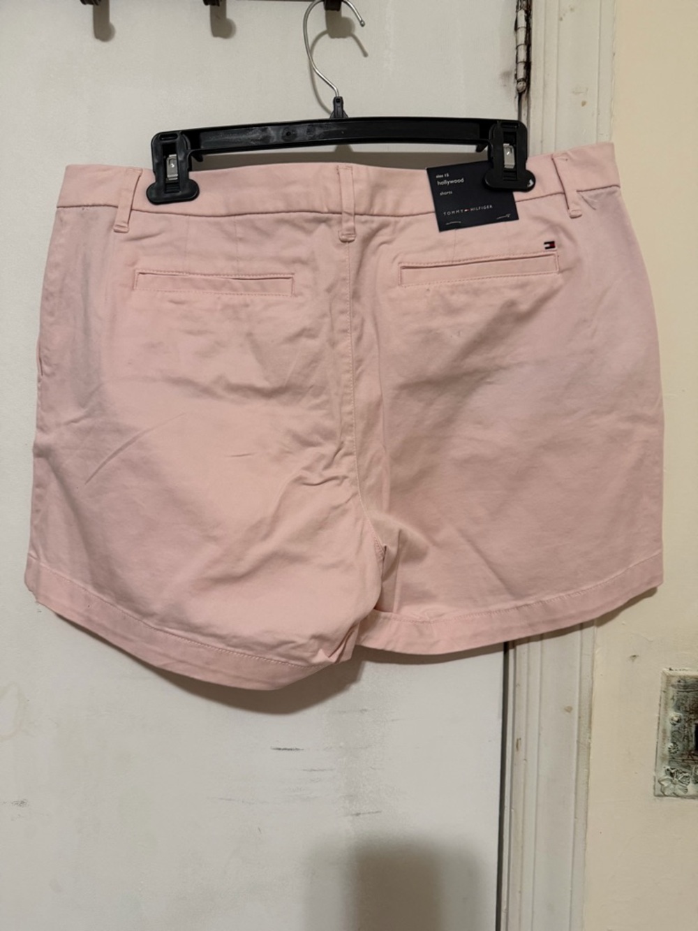 Tommy Hilfiger Pink Cotton Chino Bermuda Shorts